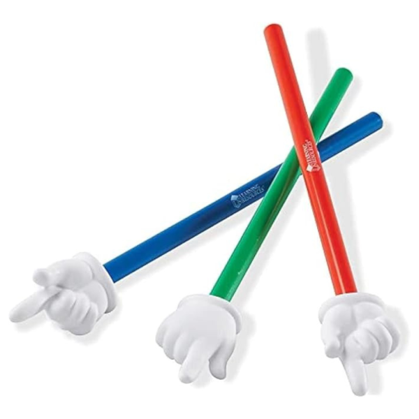 Set of 3 Learning Resources Hand Pointers Hot on Sale