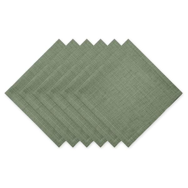 6-Piece DII Variegated Tabletop Collection 20  x 20  Napkin Set Cheap