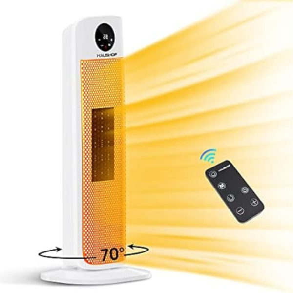 Haushof 1500W Tower Space Heater For Cheap