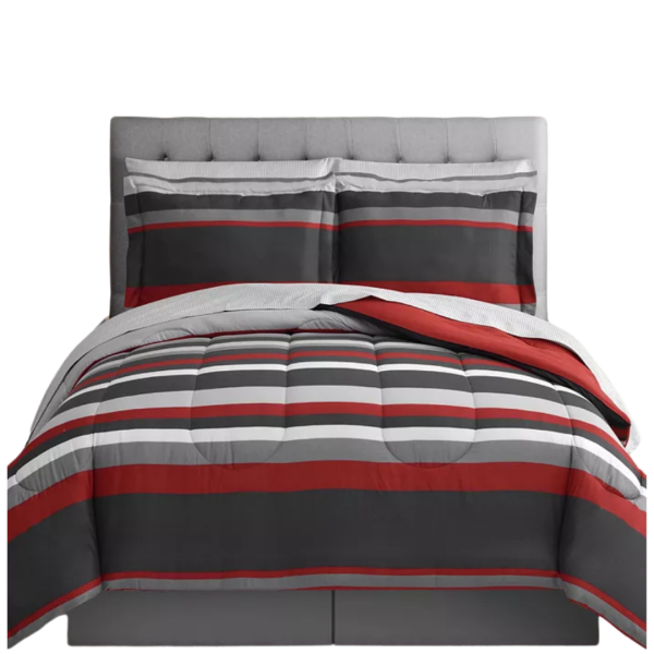 8-Piece Fairfield Square Collection Austin Reversible Bedding Sets Cheap