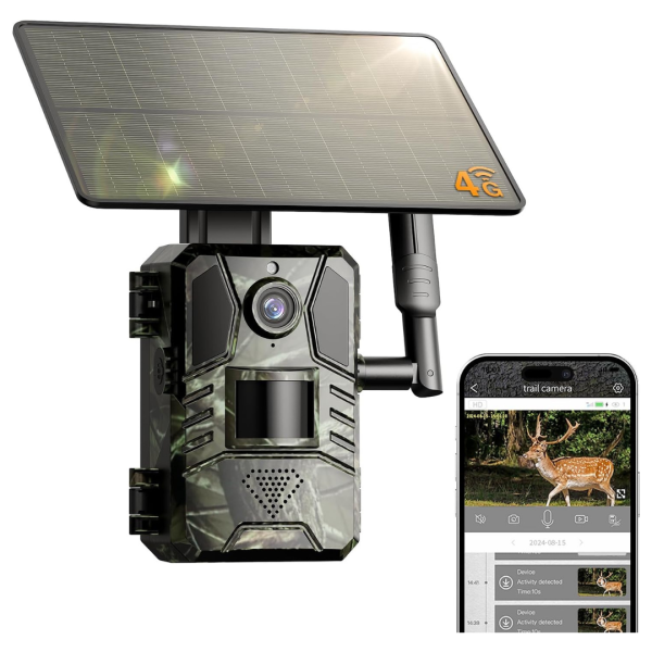 Loatos 2k HD Live Feed Cellular Trail Cameras With Built-in SIM Card Sale
