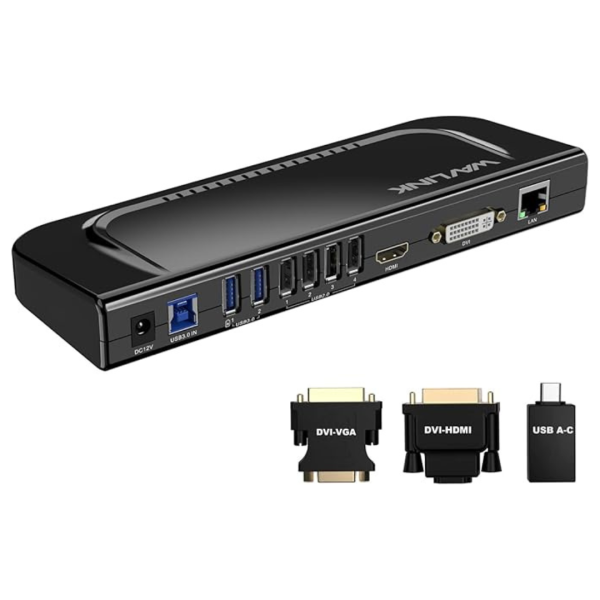WAVLINK 13-In-1 USB3.0 USB C Laptop Docking Station Online