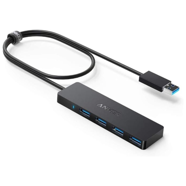 Anker 4-Port Ultra-Slim Data USB 3.0 Hub With 2ft Extended Cable on Sale