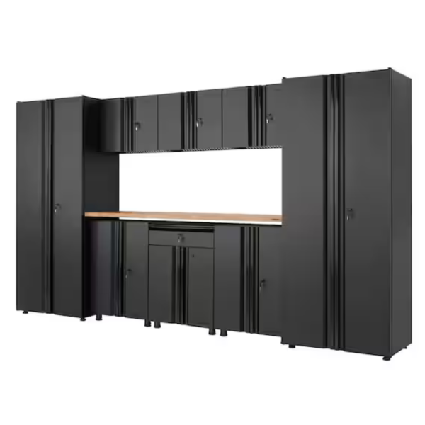 9-Piece Husky Regular Duty Welded Steel Garage Storage System Online now