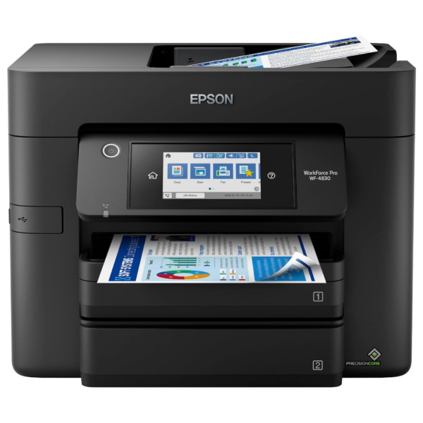 Epson Workforce Pro WF-4830 Wireless Color Inkjet 4-in-1 Printer For Sale
