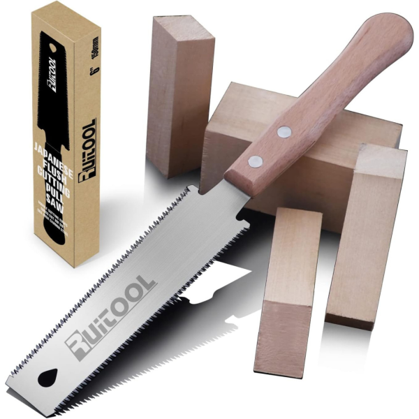 Ruitool 6  Flexible SK5 Steel Blade Double Edge Sided Japanese Hand Saw Fashion