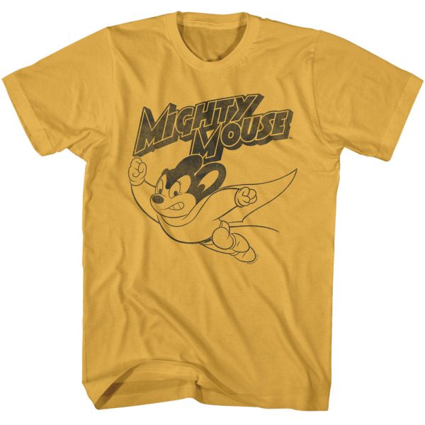 Mighty Mouse - Flying (Yellow) For Discount
