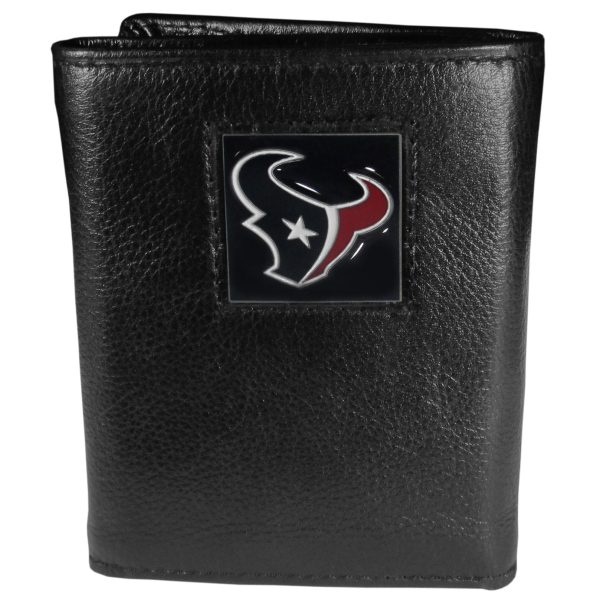 Houston Texans Leather Trifold Wallet Online Sale
