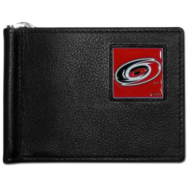 Carolina Hurricanes® Leather Bifold Wallet Online - Image 2